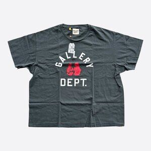 Gallery Dept Vintage Black Boxing Logo T-Shirt
